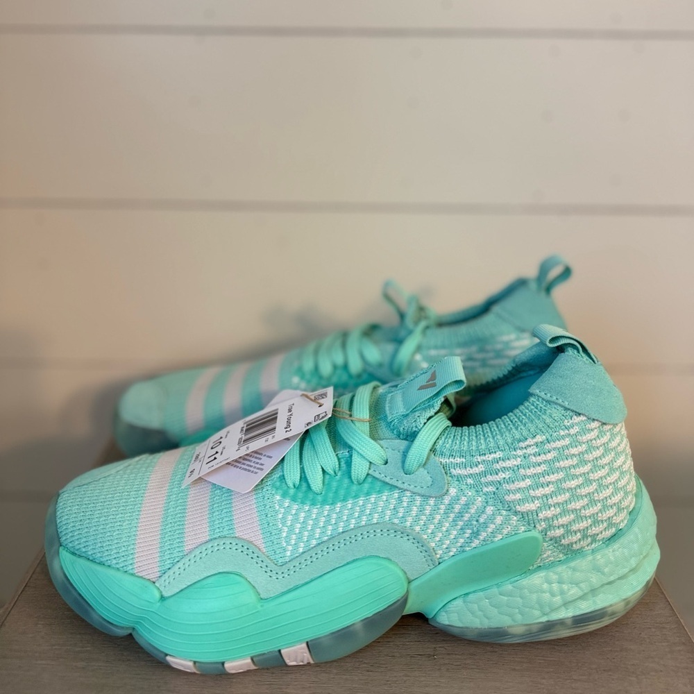 Adidas Trae Young 2 Green Mint Men Basketball Shoes Sneakers IG5333